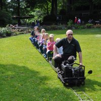 Kindereisenbahn im Wuppertaler Zoo